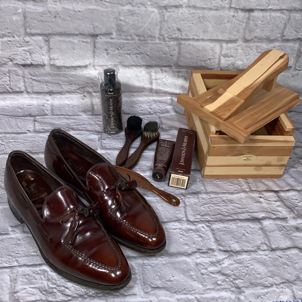 J&M Crown Aristocraft Tassel Loafer Sz 12